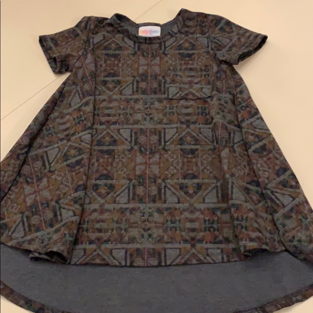 Earth tone dress from Lula Roe